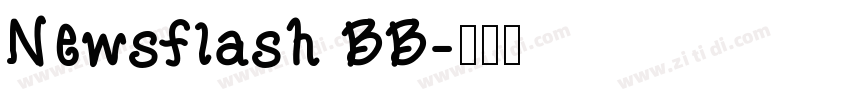 Newsflash BB字体转换